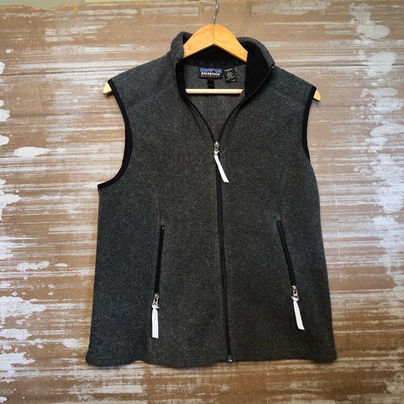 Patagonia Jackets & Blazers - Patagonia Synchilla Gray Fleece Full Zip Vest L